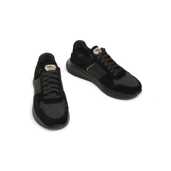 Кросівки чоловічі замшеві чорні 262-16-DN 262-16-DN фото
